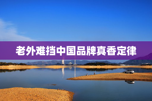 老外难挡中国品牌真香定律