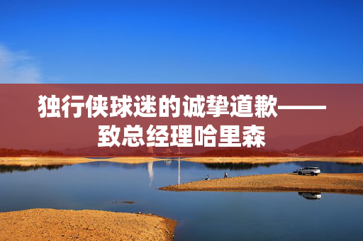 独行侠球迷的诚挚道歉——致总经理哈里森
