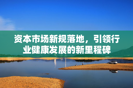 资本市场新规落地，引领行业健康发展的新里程碑