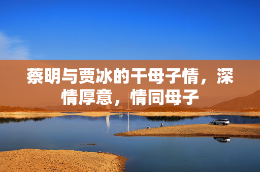 蔡明与贾冰的干母子情，深情厚意，情同母子