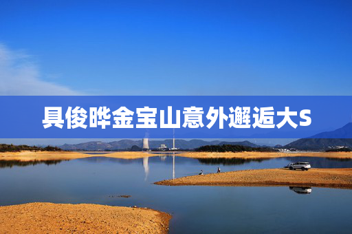 具俊晔金宝山意外邂逅大S