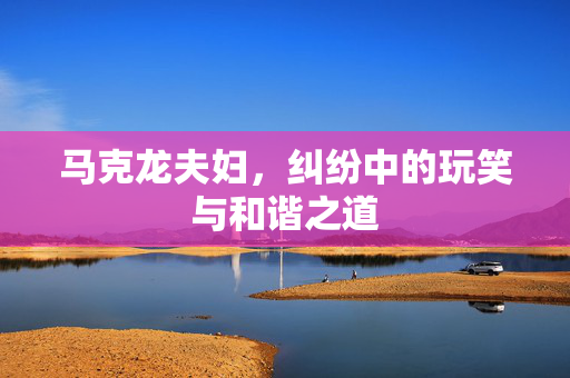 马克龙夫妇，纠纷中的玩笑与和谐之道