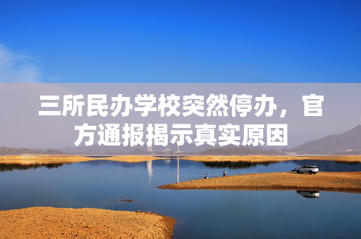 三所民办学校突然停办，官方通报揭示真实原因