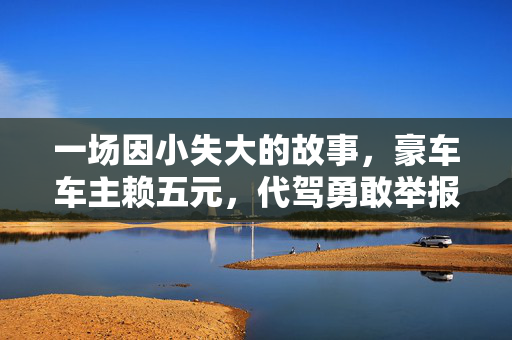 一场因小失大的故事，豪车车主赖五元，代驾勇敢举报酒驾