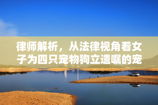 律师解析，从法律视角看女子为四只宠物狗立遗嘱的宠物权益探讨