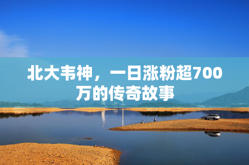 北大韦神，一日涨粉超700万的传奇故事