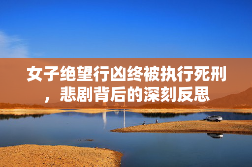 女子绝望行凶终被执行死刑，悲剧背后的深刻反思