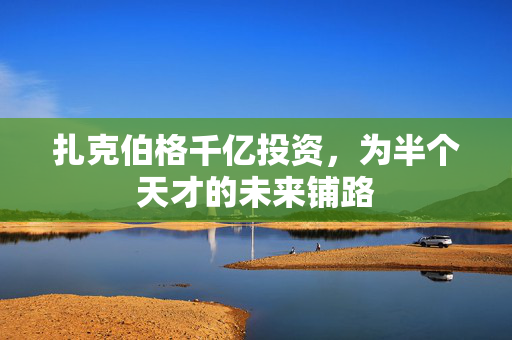 扎克伯格千亿投资，为半个天才的未来铺路