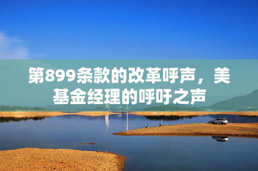 第899条款的改革呼声，美基金经理的呼吁之声