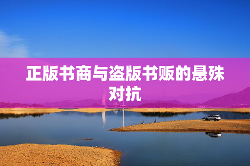 正版书商与盗版书贩的悬殊对抗