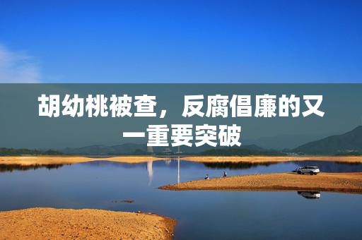 胡幼桃被查，反腐倡廉的又一重要突破
