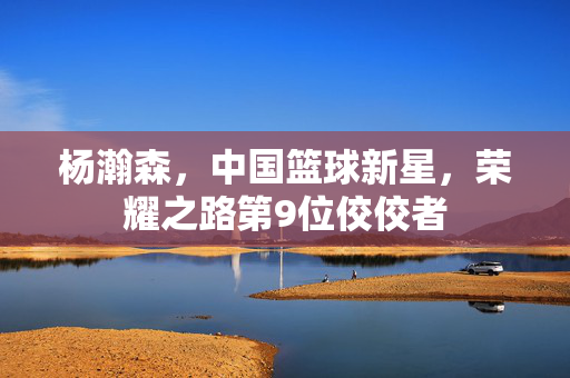 杨瀚森，中国篮球新星，荣耀之路第9位佼佼者