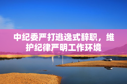 中纪委严打逃逸式辞职，维护纪律严明工作环境