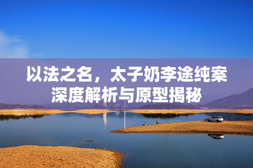 以法之名，太子奶李途纯案深度解析与原型揭秘