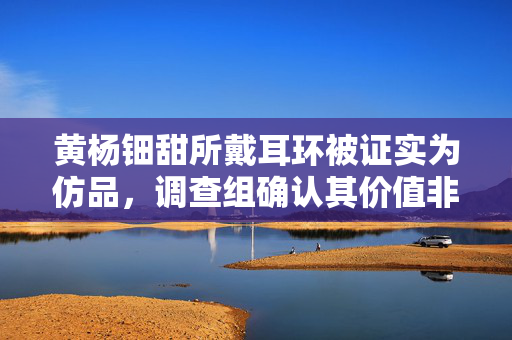黄杨钿甜所戴耳环被证实为仿品，调查组确认其价值非天价