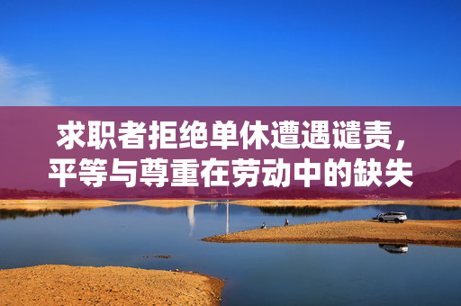 求职者拒绝单休遭遇谴责，平等与尊重在劳动中的缺失