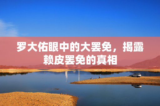 罗大佑眼中的大罢免，揭露赖皮罢免的真相