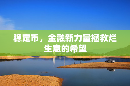稳定币，金融新力量拯救烂生意的希望