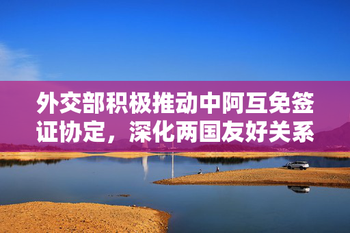 外交部积极推动中阿互免签证协定，深化两国友好关系