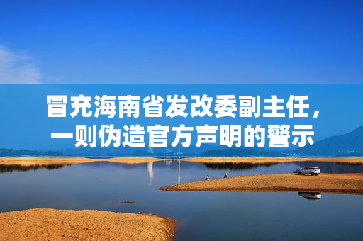 冒充海南省发改委副主任，一则伪造官方声明的警示