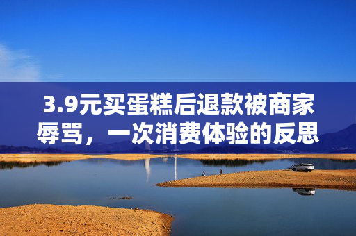 3.9元买蛋糕后退款被商家辱骂，一次消费体验的反思与维权