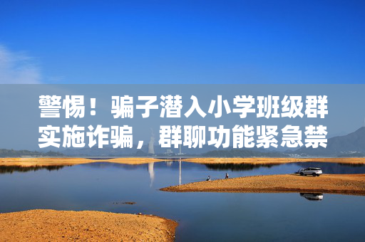 警惕！骗子潜入小学班级群实施诈骗，群聊功能紧急禁用