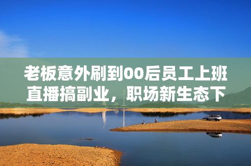 老板意外刷到00后员工上班直播搞副业，职场新生态下的双面挑战