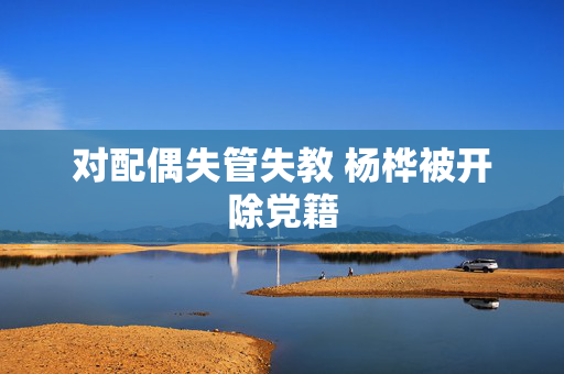对配偶失管失教 杨桦被开除党籍