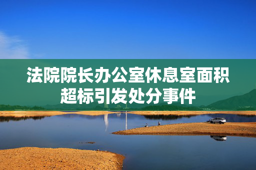 法院院长办公室休息室面积超标引发处分事件