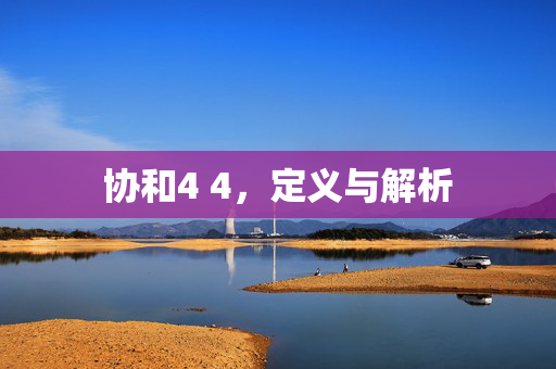 协和4 4，定义与解析