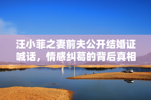 汪小菲之妻前夫公开结婚证喊话，情感纠葛的背后真相